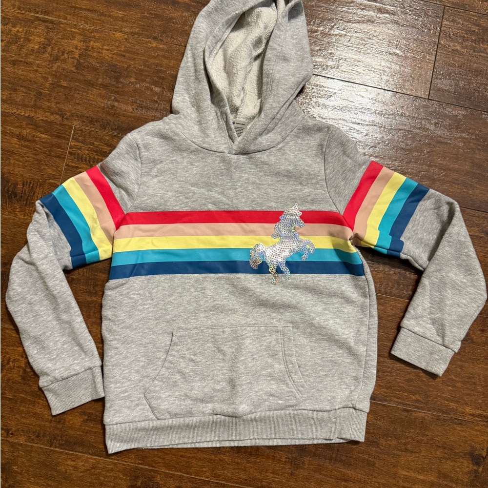 Colorful Unicorn Kids Hoodie